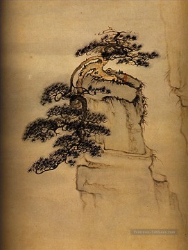  Vue Tableaux - Shitao vue du mont huang 1707 traditionnelle chinoise